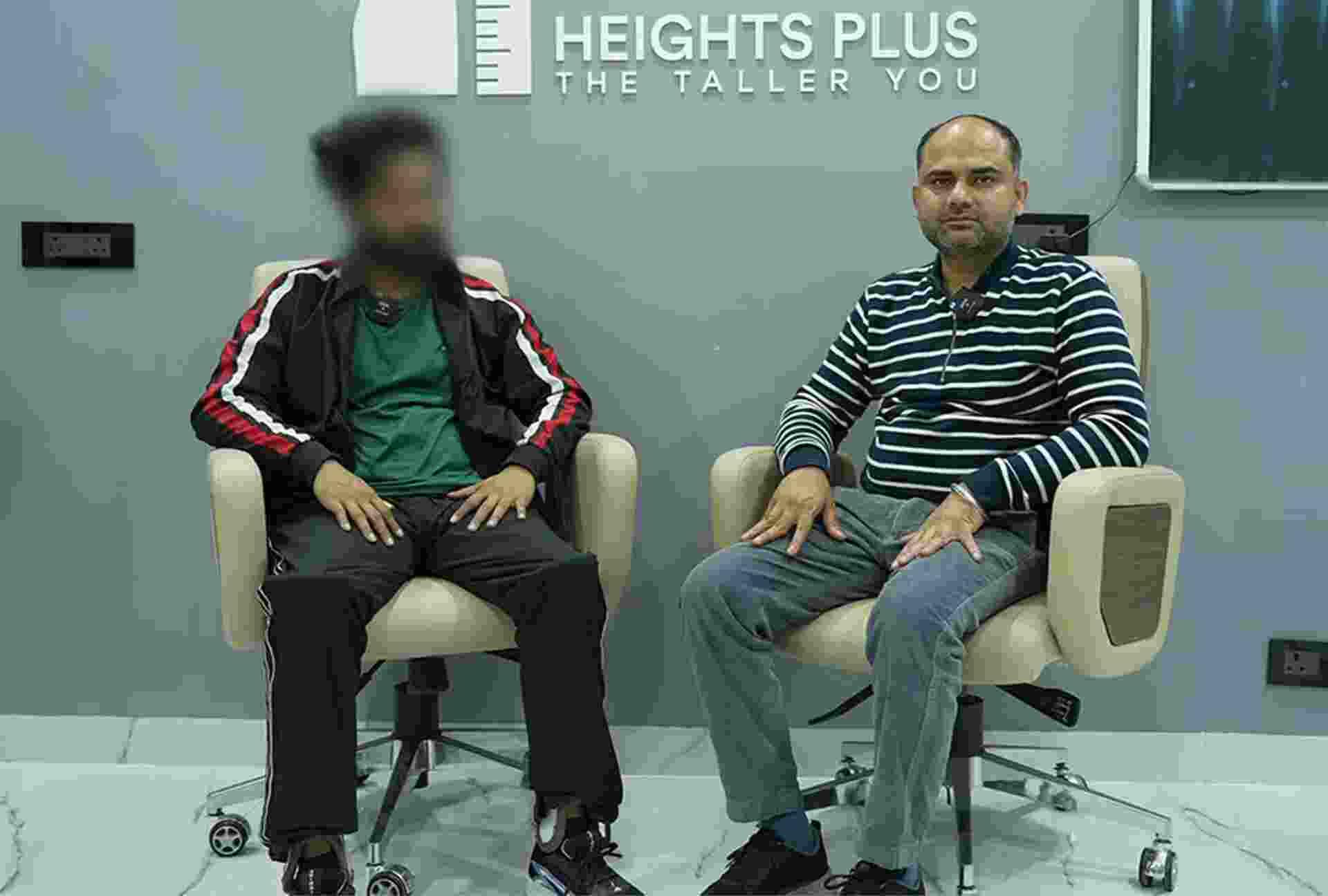 Successful height gain results after limb lengthening surgery India